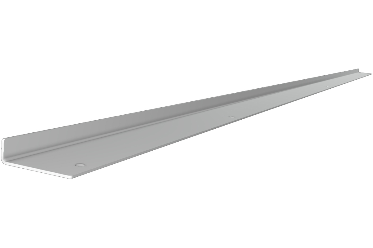 Variant L-skinne for alu-planker til L4