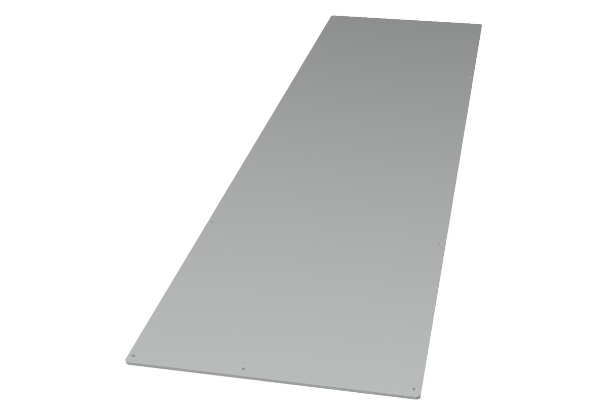 Variant Alu-dørkplade 3/5 f. bagsmæk 16F3 1528x378
