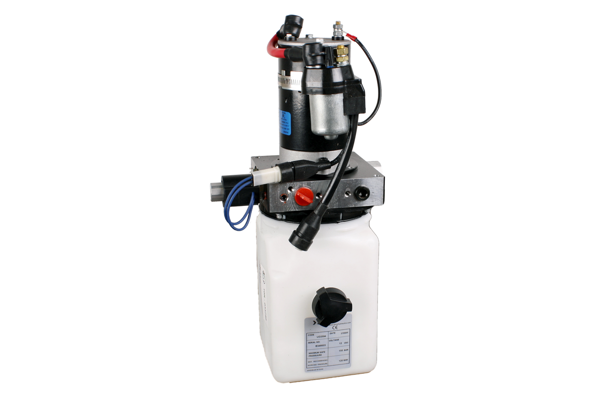 Variant Elpumpe m/hydrauliktank for Uni (ny model)
