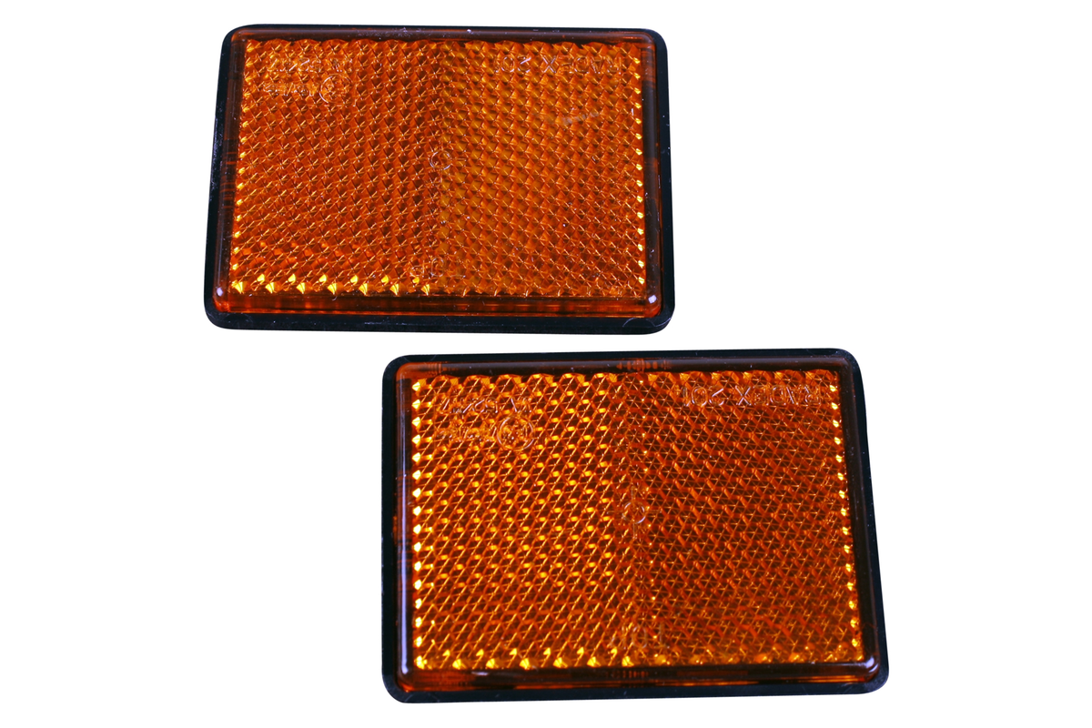 Variant Refleks - orange, 70x30 mm pose