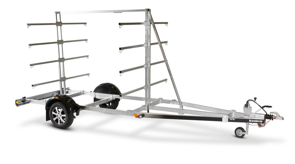 Brenderup 161000B CX - Trailer til vandsport, 1000 kg