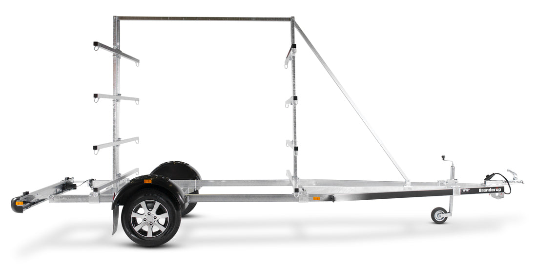 Brenderup 160750UB CX - Trailer til vandsport, 750 kg