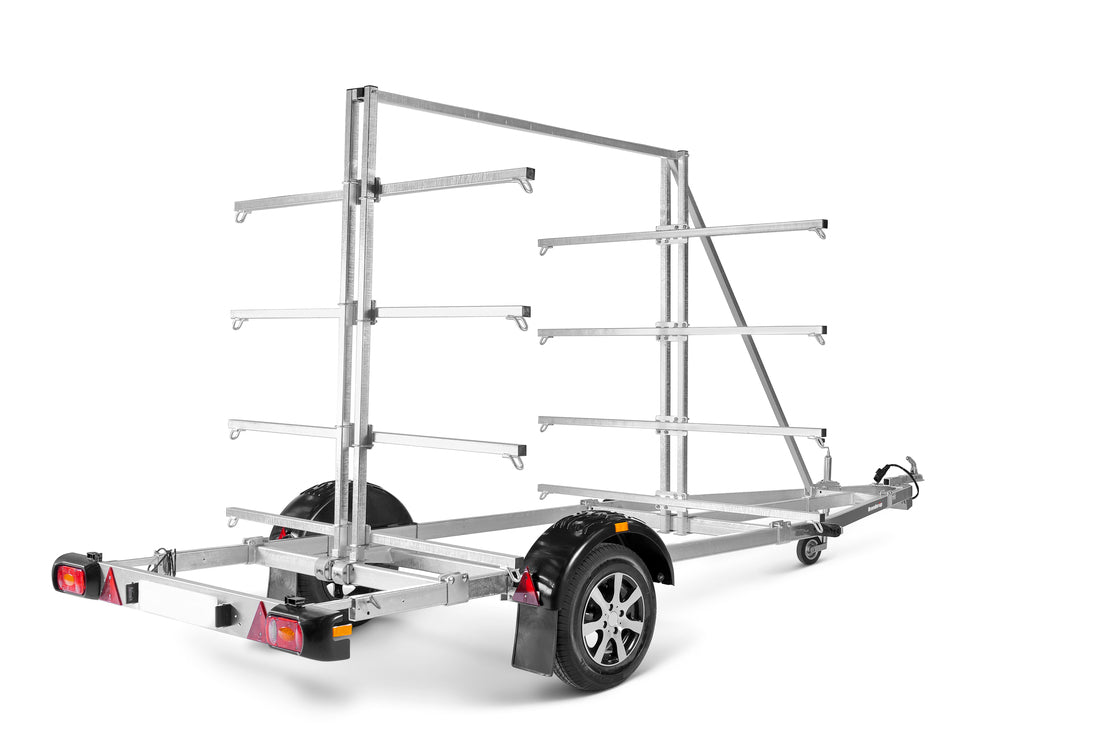Brenderup 160750UB CX - Trailer til vandsport, 750 kg