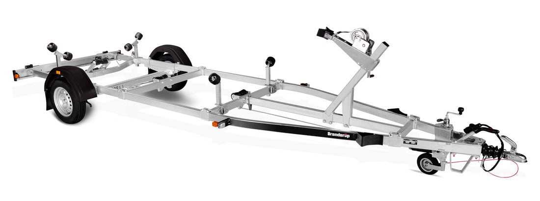 Brenderup 161000B - Bådtrailer, 1000 kg