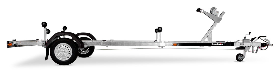 Brenderup 161000B - Bådtrailer, 1000 kg