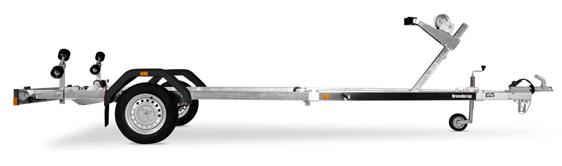 Brenderup 180750UBL - Bådtrailer, 750 kg