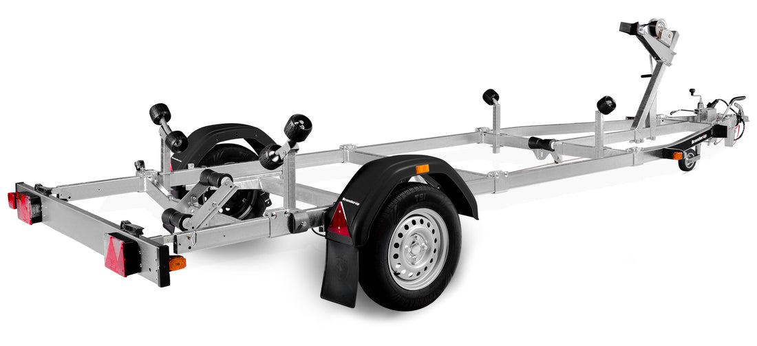 Brenderup 181000B - Bådtrailer, 1000 kg
