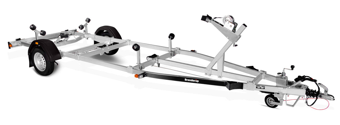 Brenderup 181000B - Bådtrailer, 1000 kg