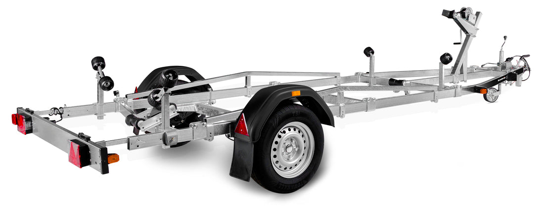Brenderup 201300B - Bådtrailer, 1300 kg