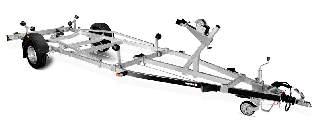 Brenderup 201300B - Bådtrailer, 1300 kg