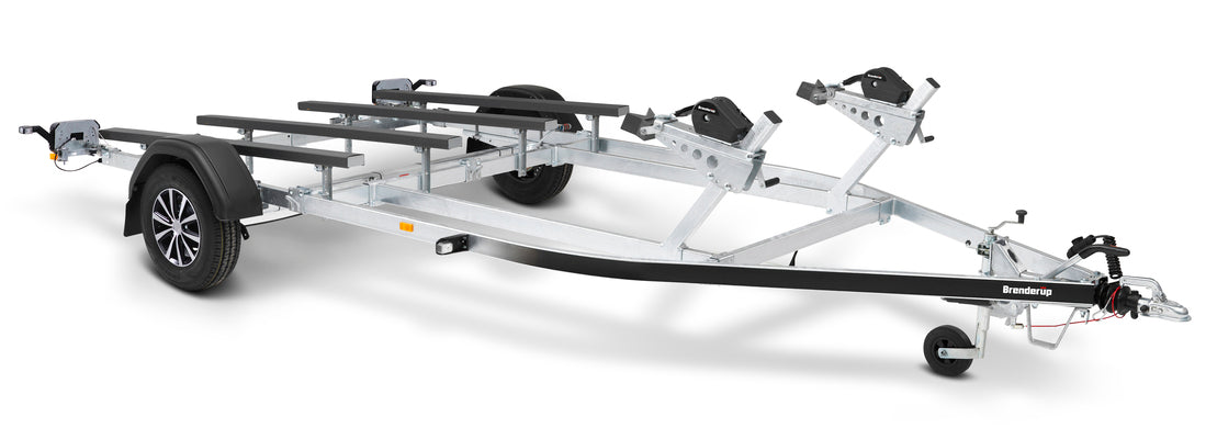 Brenderup PWC21200BRAX - Trailer til vandsport, 1200 kg