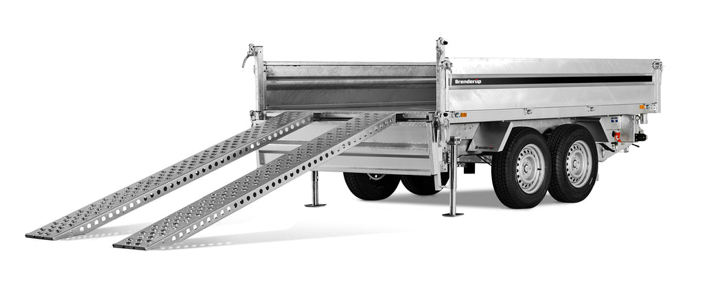 Brenderup Sliskesæt, Stål, L:250cm, Vægt: 2800kg (3-vejs-tipper)