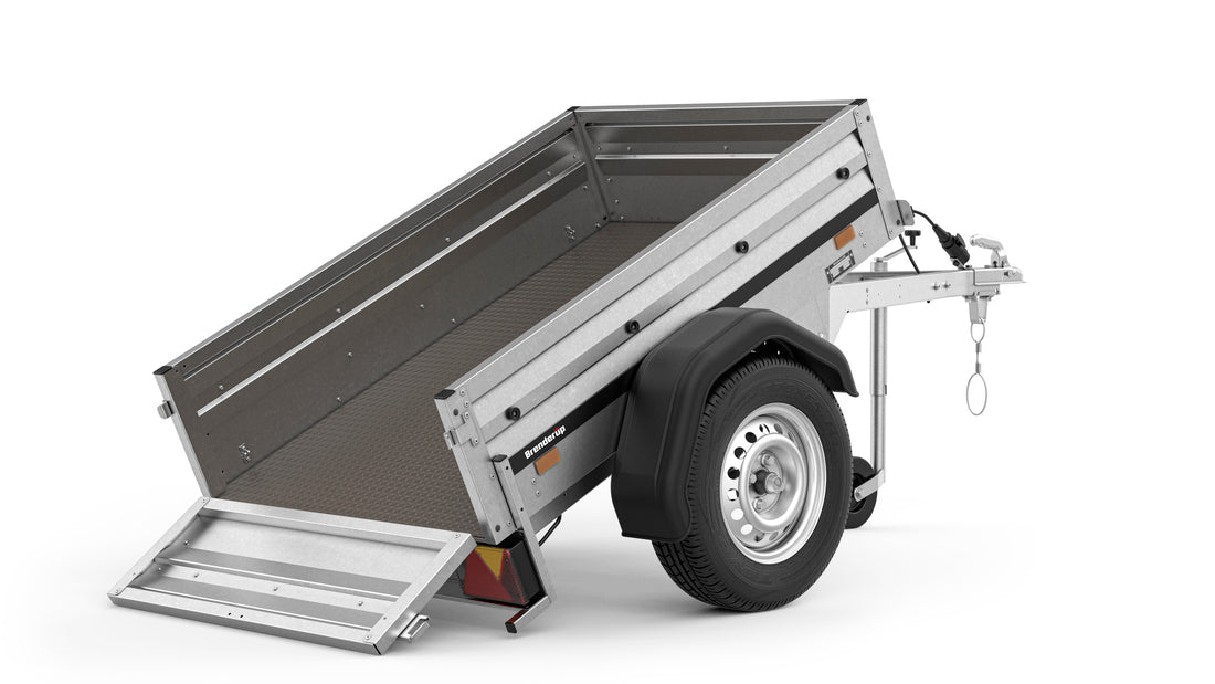 Brenderup 1150SUB500 - Ladtrailer med tip, 500 kg