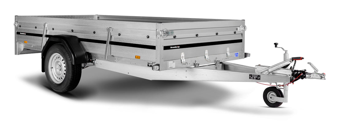 Brenderup 2300SB1300 - Ladtrailer med tip, 1300 kg