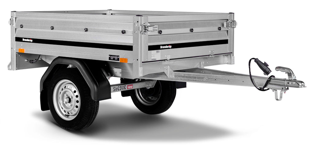 Brenderup 3150SUB750 - Højtbygget ladtrailer, 750 kg