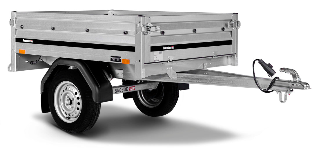 Brenderup 3150SUB750 - Højtbygget ladtrailer, 750 kg