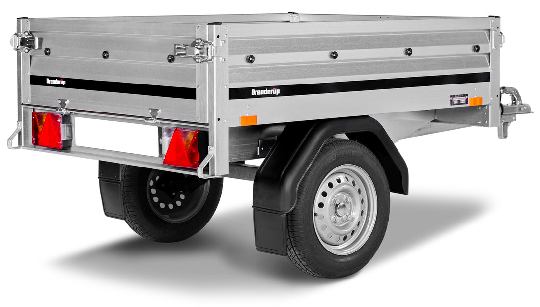 Brenderup 3150SUB750 - Højtbygget ladtrailer, 750 kg