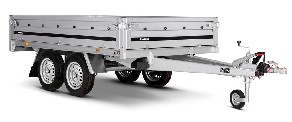 Brenderup 3251STB1000 - Højtbygget ladtrailer, 1000 kg
