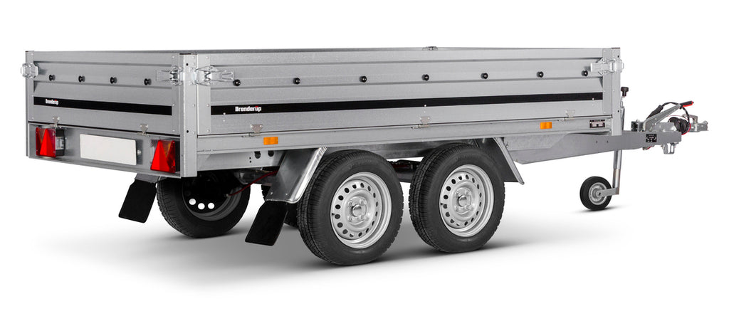 Brenderup 3251STB1000 - Højtbygget ladtrailer, 1000 kg