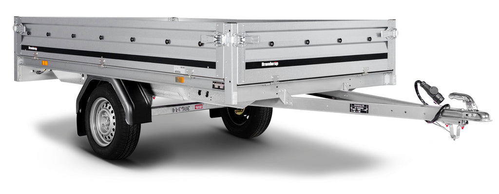 Brenderup 3251SUB750 - Højtbygget ladtrailer, 750 kg