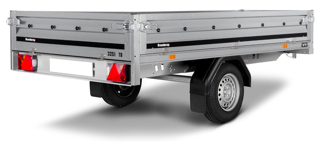 Brenderup 3251SUB750 - Højtbygget ladtrailer, 750 kg