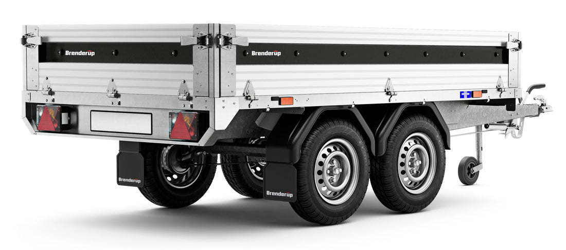 Brenderup 4260ATB1000 - Højtbygget ladtrailer, 1000 kg
