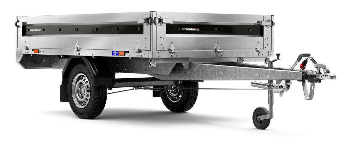 Brenderup 4260SB1200 - Højtbygget ladtrailer, 1200 kg