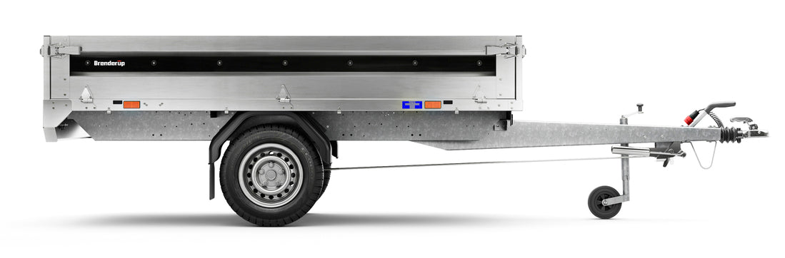 Brenderup 4260SB1200 - Højtbygget ladtrailer, 1200 kg