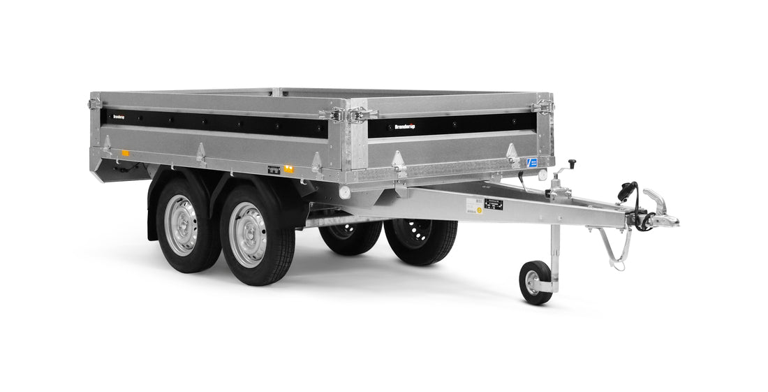 Brenderup 4260STUB750 - Højtbygget ladtrailer, 750 kg