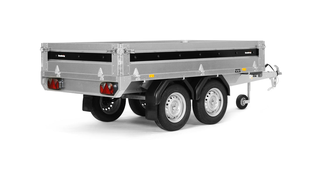 Brenderup 4260STUB750 - Højtbygget ladtrailer, 750 kg