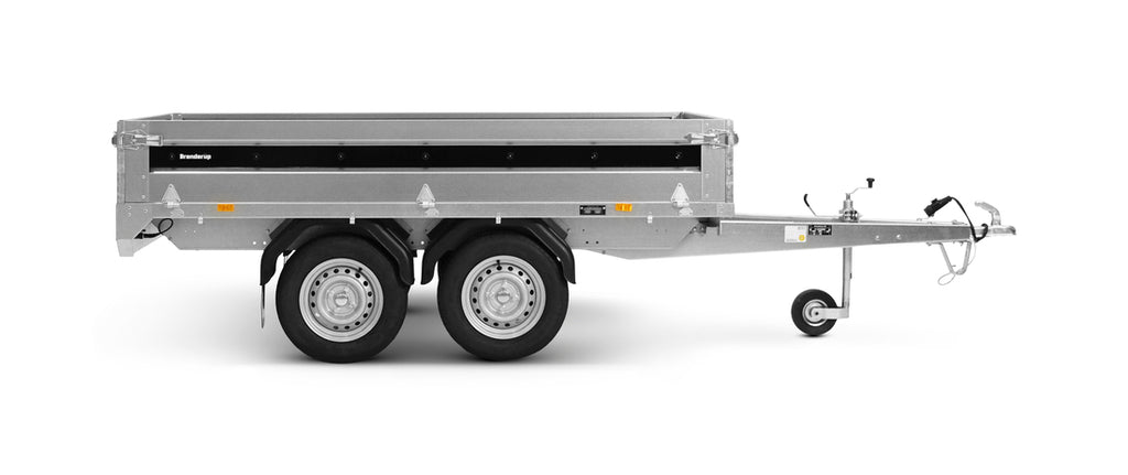 Brenderup 4260STUB750 - Højtbygget ladtrailer, 750 kg