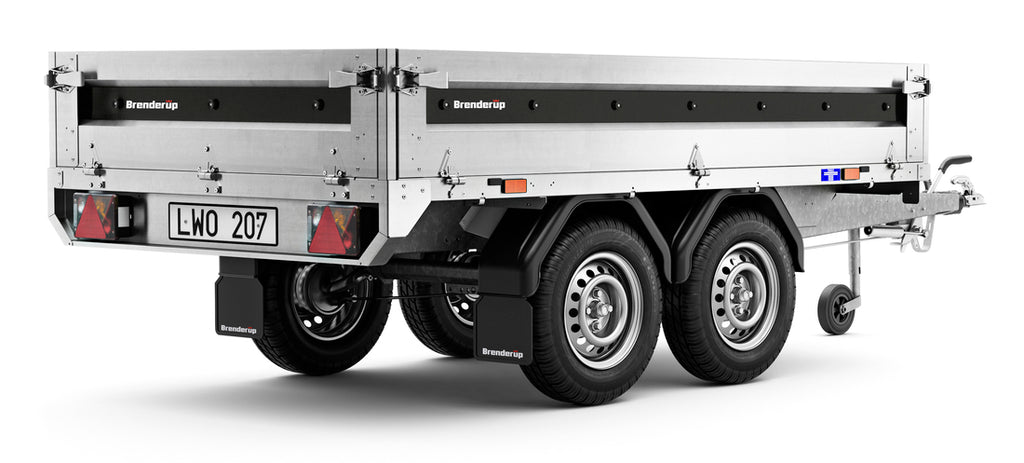 Brenderup 4260STB1300 - Højtbygget ladtrailer, 1300 kg