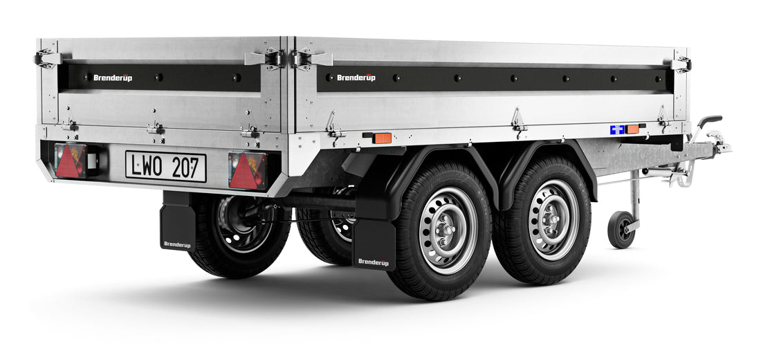 Brenderup 4260STB1300 - Højtbygget ladtrailer, 1300 kg