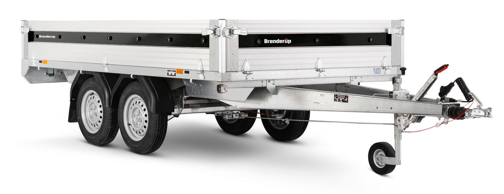 Brenderup 4310ATB2000 - Højtbygget ladtrailer, 2000 kg