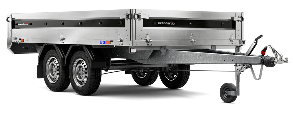 Brenderup 4310STB2000 - Højtbygget ladtrailer, 2000 kg