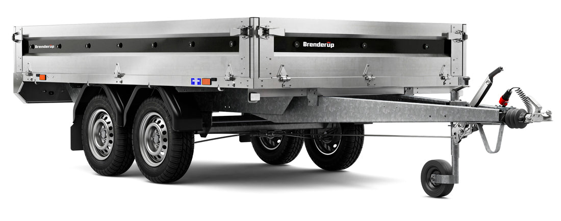 Brenderup 4310STB2000 - Højtbygget ladtrailer, 2000 kg