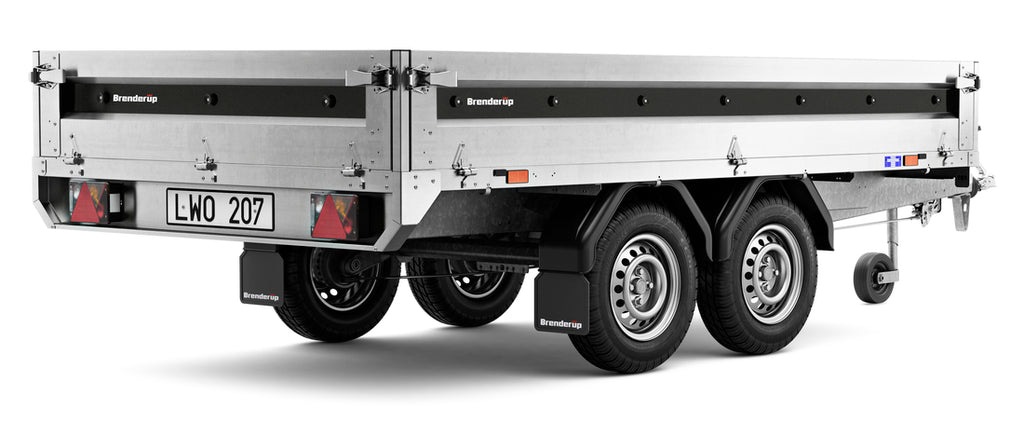 Brenderup 4310STB2000 - Højtbygget ladtrailer, 2000 kg