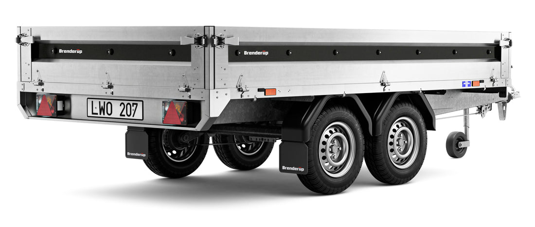 Brenderup 4310STB2000 - Højtbygget ladtrailer, 2000 kg