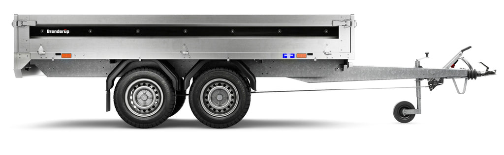 Brenderup 4310STB2000 - Højtbygget ladtrailer, 2000 kg