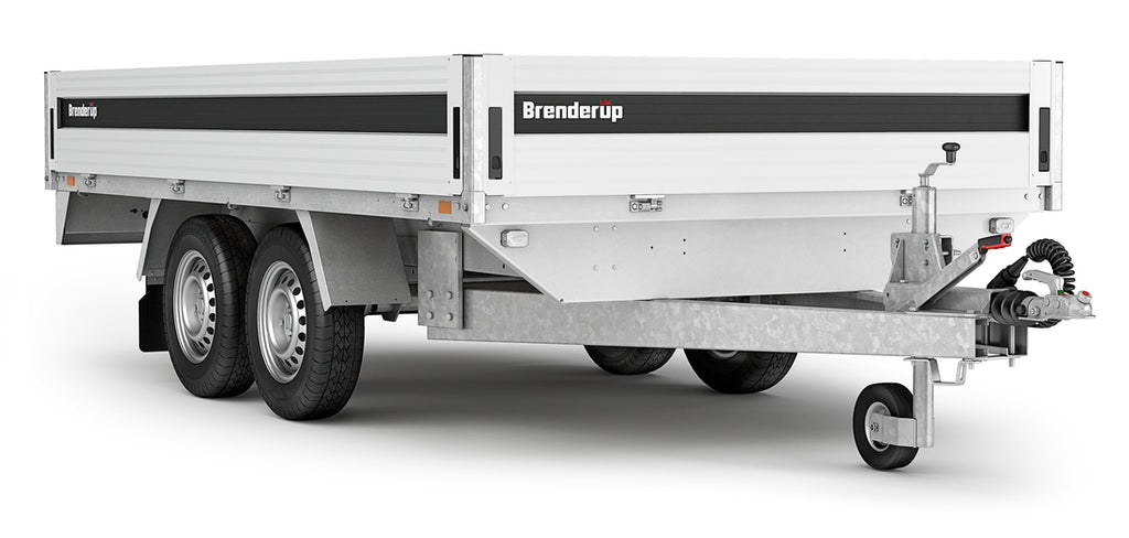 Brenderup 5375ATB2500 - Højtbygget ladtrailer, 2500 kg