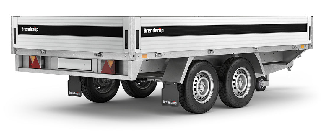 Brenderup 5325ATB1800 - Højtbygget ladtrailer, 1800 kg