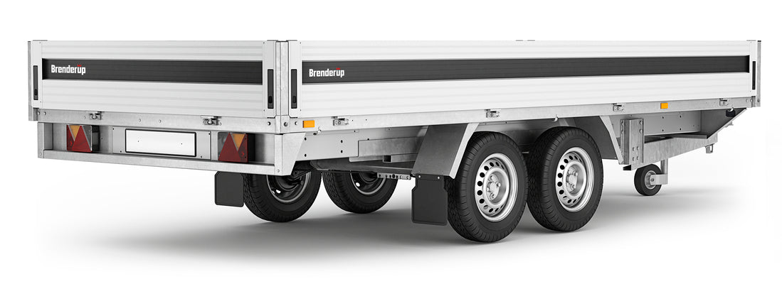 Brenderup 5420ATB3000 - Højtbygget ladtrailer, 3000 kg