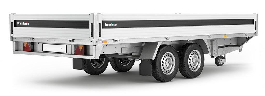 Brenderup 5420ATB3500 - Højtbygget ladtrailer, 3500 kg