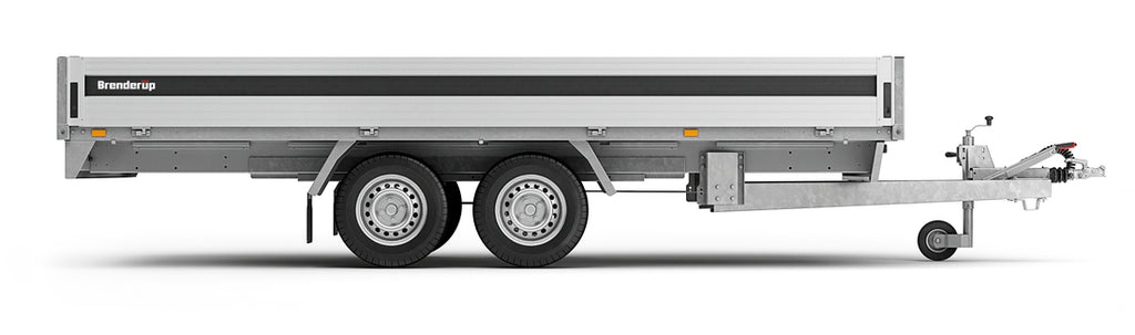 Brenderup 5420ATB2500 - Højtbygget ladtrailer, 2500 kg