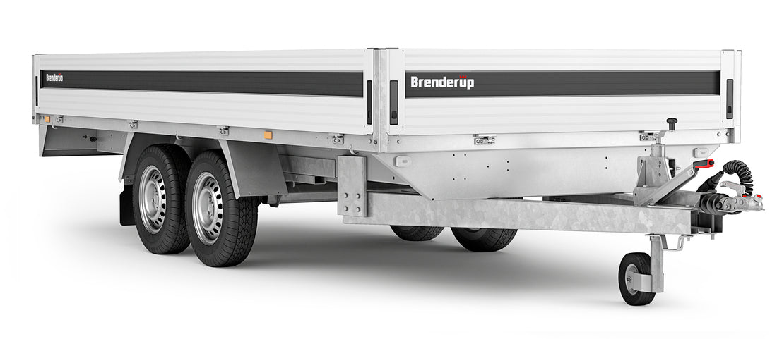Brenderup 5420WATB3500 - Højtbygget ladtrailer, 3500 kg
