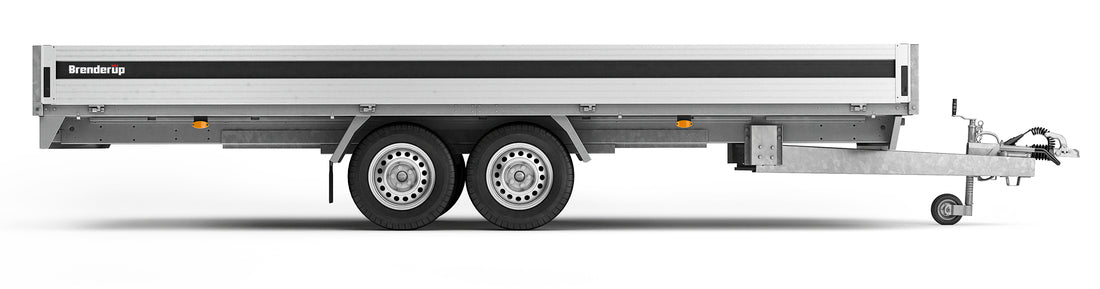 Brenderup 5520WATB3500 - Højtbygget ladtrailer, 3500 kg