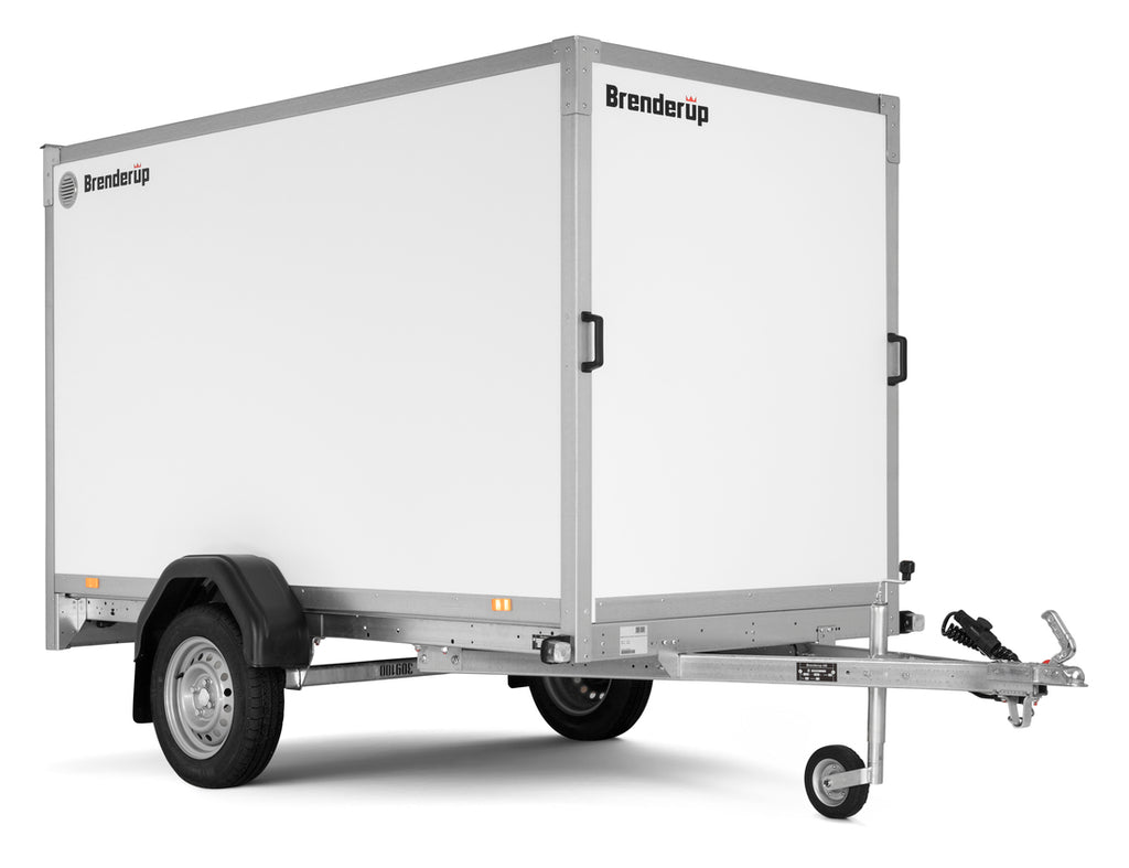 Brenderup CD260UBR750 - Lukket trailer, 750 kg