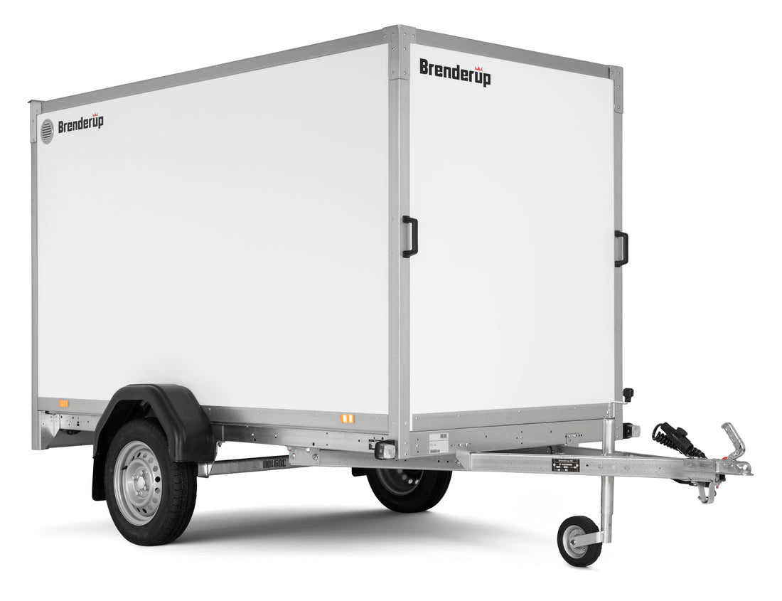 Brenderup CD260UBR750 - Lukket trailer, 750 kg
