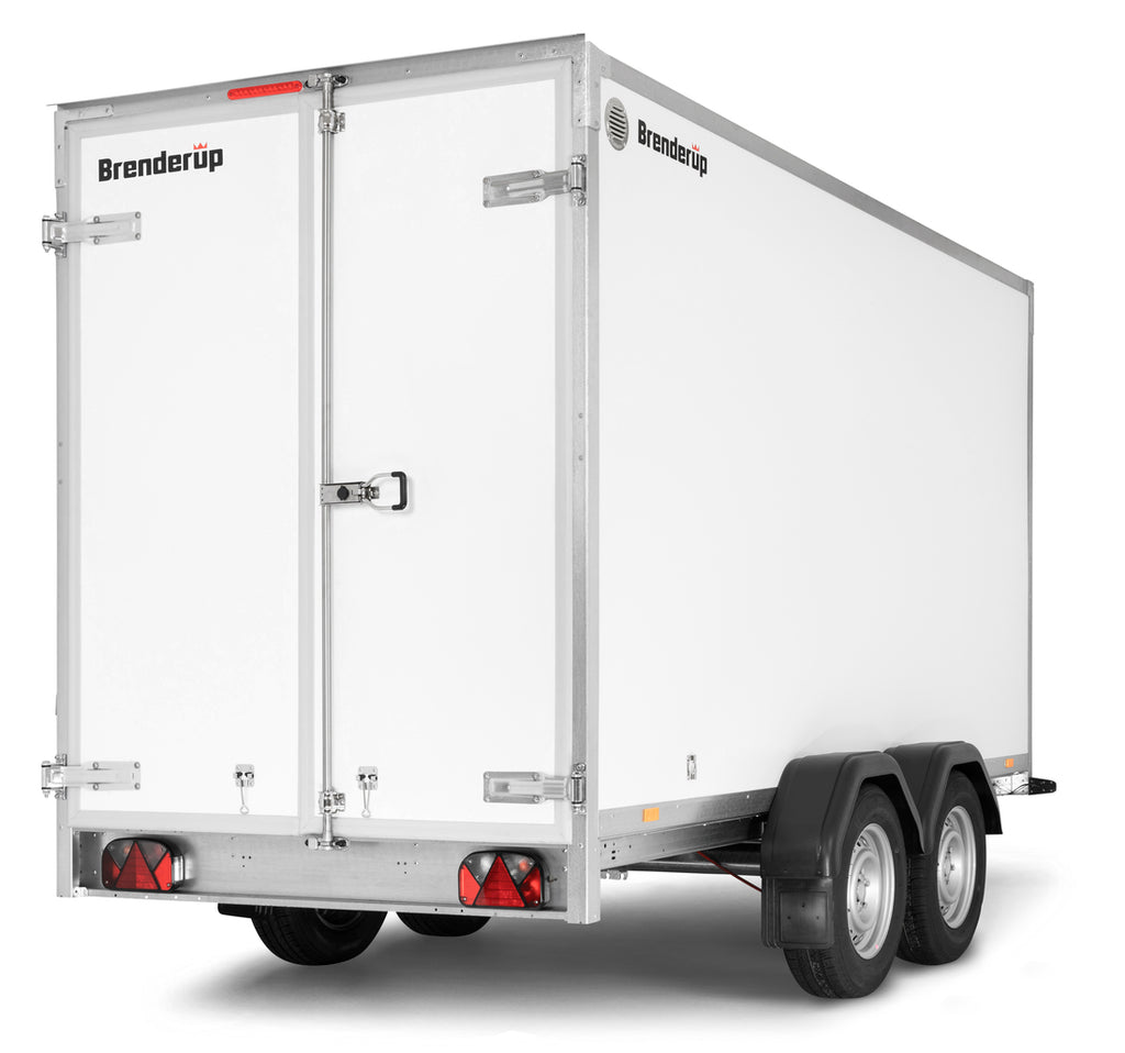 Brenderup CD350TBD2500 - Lukket trailer, 2500 kg