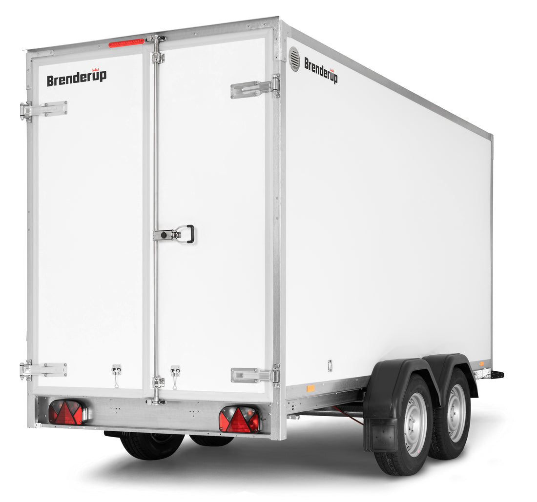 Brenderup CD350TBD2500 - Lukket trailer, 2500 kg
